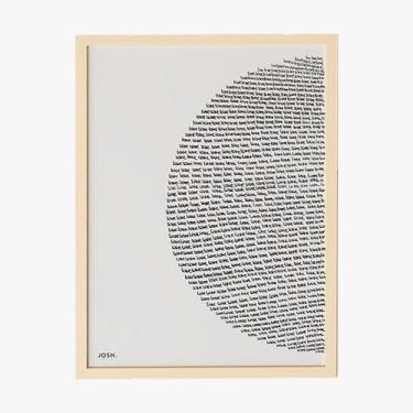 Imagem de Quadro Million Love Esquerdo Josh Atelier - JOSH. Atelier , 40x60