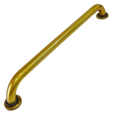 Imagem de Alças Barra De Apoio 60cm Banheiro Idoso Deficiente Dourado - Montelar