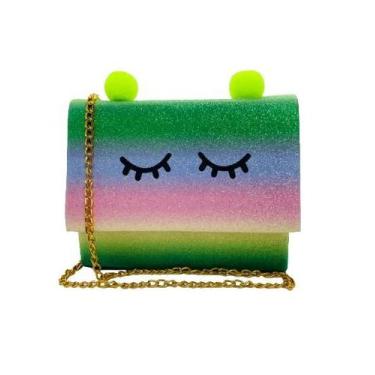 Imagem de Bolsa infantil Mini Bag colorida criança menina - Floratine, Verde, Pe