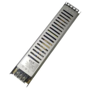 Imagem de Fonte Chaveada Driver Slim 12V 12,5A Perfil Fita de Led Camera CFTV Lu