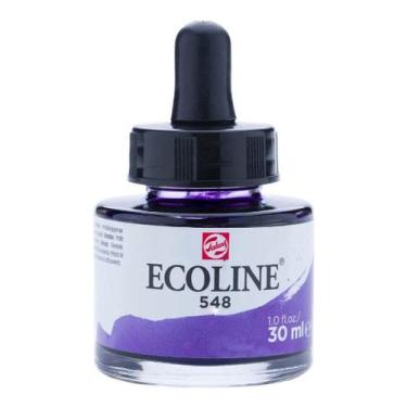 Imagem de Tinta Aquarela Liquida Ecoline 30ml 548 Blu - ROYAL & TALENS