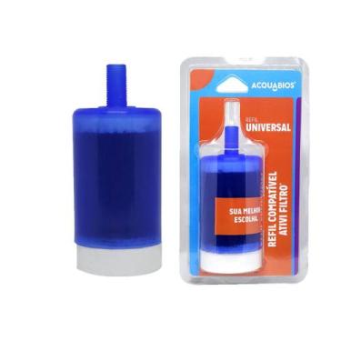 Imagem de Refil Com Carvão Ativado Para Torneiras Ativi Filtro C50 403 - Acquabi