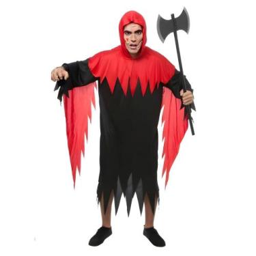 Imagem de Fantasia Feiticeiro Adulto Halloween - Jade Fashion, P
