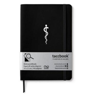 Imagem de Caderno Pontilhado taccbook símbolo da medicina 14x21 Flex