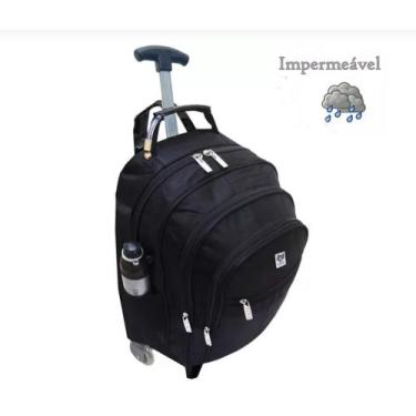 Imagem de Mochila Bolsa Executiva 40l Rodinhas Universitária Escolar FACULDADE -