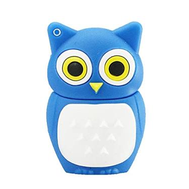 Imagem de Flash Drive USB modelo coruja 64 GB dispositivo de armazenamento USB 3.0 disco flash drive USB 3.0 Memory Stick USB Stick U Disk Pen Drive USB Flash Memory USB Disk Armazenamento de dados - Azul