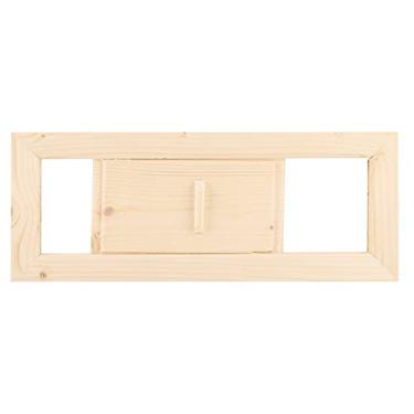 Imagem de Grade de Ventilação Retangular de Madeira, Ventilação, Sauna, Duto, Abertura para Atmosfera Saudável de Sauna