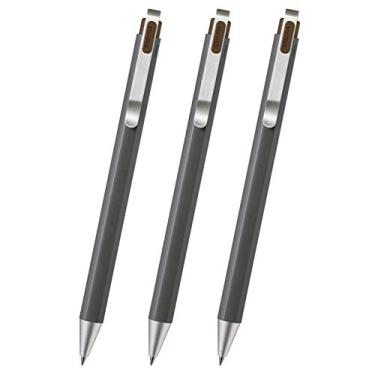 Imagem de Sakura Craypas GBR205#17(3) Caneta esferográfica de tinta gel, placa esferográfica, iD, Mocha preta, 0,5 mm, 3 peças