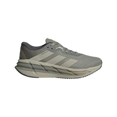 Imagem de Adidas Tênis de corrida masculino Adistar 3, Pedra prateada/cinza vidraceiro/oliva Strata, 43