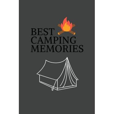 Imagem de Best camping memories: summer memories 2021, notebook journal for campers, black lined notebook pages 120 size 6*9 inches