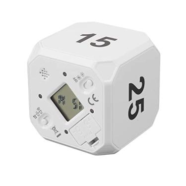 Imagem de Cube Time, Flip Timer Timer de Produtividade, Time Management, Block Timer Kids Cube Timer Timer de Cozinha Timer de Mesa para Estudar Treino Em Sala de Aula, 5 15 25 45 Min