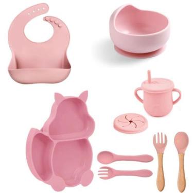 Imagem de Kit Alimentação Introdução Alimentar Refeição Completa Para Bebê Crian