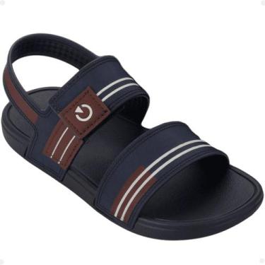 Imagem de Papete Sandália Infantil Cartago Dakar Masculina Versátil Confortável 