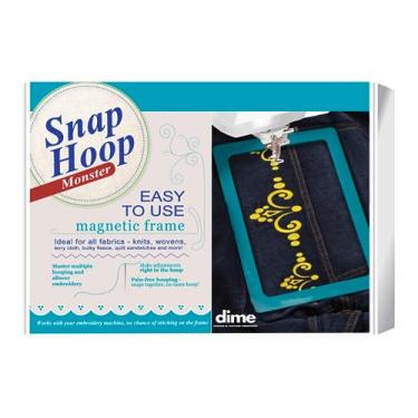 Imagem de Snap Hoop Monster para uso com Baby Lock/Brother (6" x 10”) Bastidor de bordado magnético para bordado à máquina