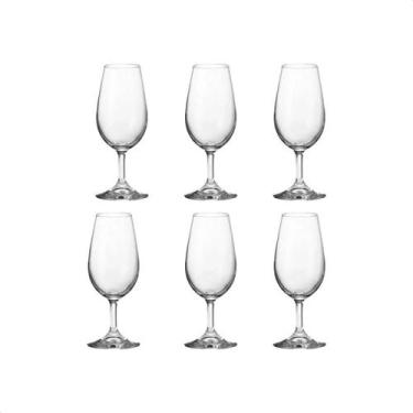 Imagem de Jogo 6 Taças Cristal Chopp Cerveja Degustação 210ml Bohemia