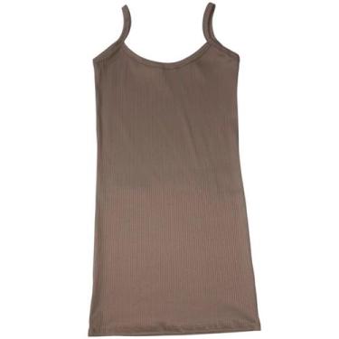 Imagem de Vestido Feminino Canelado de Alcinha,Tubinho luxo  Básico, Versátil e 