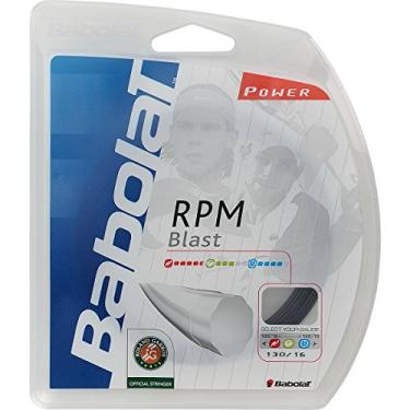 Imagem de Babolat Conjunto de cordas de tênis RPM Blast (16-1,30 mm) (2 conjuntos)
