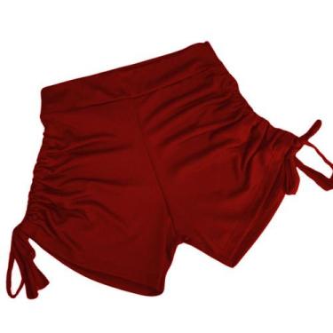 Imagem de Short Bíquini Sunkini Short com Ajustes nas Laterais Amarrar - Genéric