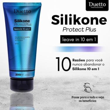Imagem de Creme Silikone 10 Em 1 Plus Duetto 200ml - Duetto Professional