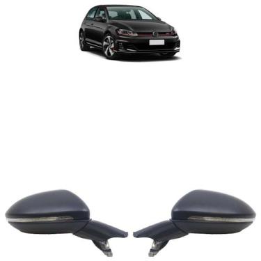 Imagem de Retrovisor Golf 2015 2016 2017 2018 Retrátil Elétrico - Automotive Imp