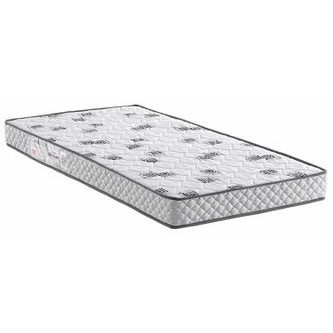 Imagem de Colchão Solteiro Ortobom Cannes Espuma D28 14x88x188 cm - Cinza/Preto