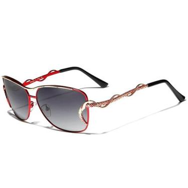 Imagem de Óculos de Sol Feminino Vintage Kingseven Proteção UV400 Gradiente NEW7