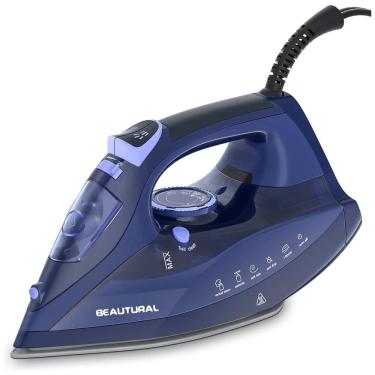 Imagem de Ferro de Passar a Vapor 1, com Desligamento Automático, 1500W, 110W, BEAUTURAL 1 MR08US03, Azul
