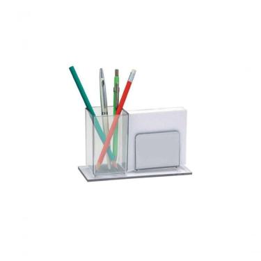 Imagem de Porta Lapis E Lembrete Papel Bco Acrimet 948 Cristal