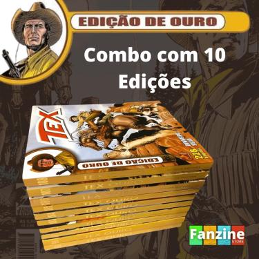 Imagem de Revistas Tex Ouro - Combo 10 unidades