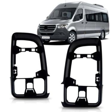 Imagem de Par Moldura Espelho Retrovisor Sprinter 2020 A 2022 - SP ACESSÓRIOS