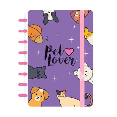 Imagem de Caderno Criativo Amor de Pet A4/A5 Disco Inteligente (Médio A5)