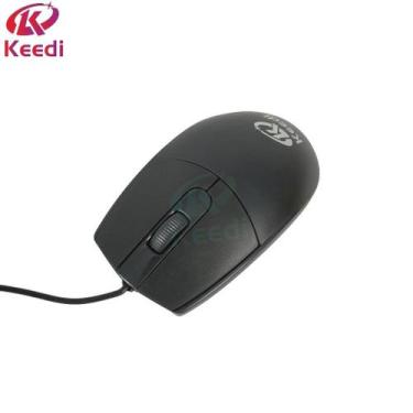Imagem de Mouse Óptico com Fio Ergonômico Keedi MOU900 1200dpi