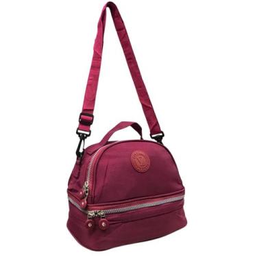 Imagem de Lancheira Térmica Bolsa térmica Fitness - anguo gx, vinho