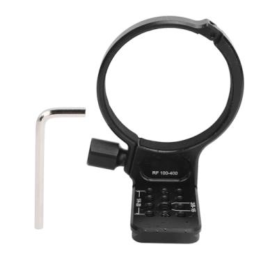 Imagem de Substituição do Colar da Lente das Câmeras, Anel de Montagem de tripé de Liga de Alumínio para Lente RF 100-400mm F5.6-8 IS USM Com Diâmetro Interno 86mm, Placa de Liberação
