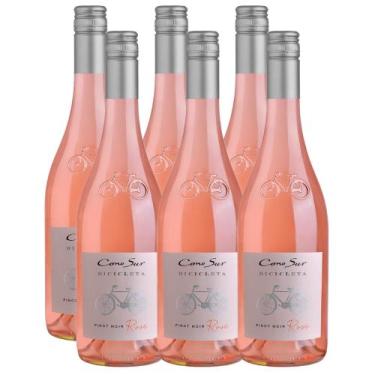 Imagem de Vinho Cono Sur Bicicleta Pinot Rose 750ml 6 Und