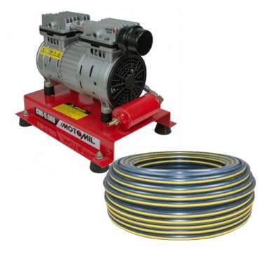 Imagem de Bomba Compressor de Água para Poço Semi Artesiano até 60 Metros 220V + 100 Metros de Tubo