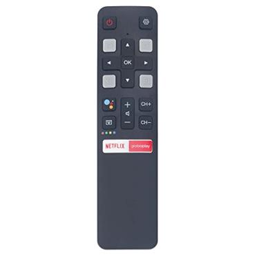 Imagem de Controle remoto de substituição RC802V FLR1 adequado para TCL 4K Smart TV RC802V FMR1 RC802V FNR1 40S334 50S434 55S434 75S434 40S330 70S430 32S334 55S435 50S43 5 43S434 32S6500A 65P8S 65P8 (com