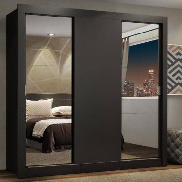 Imagem de Guarda-roupa Casal Lyon Plus 3 Portas de Correr Madesa