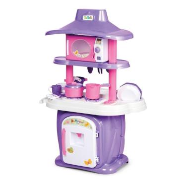 Imagem de Brinquedo Cozinha Le Grand Chef Calesita Tateti Rosa