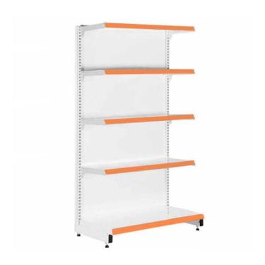 Imagem de Gôndola Prateleira Para Supermercados 5 Níveis 40x30 New Plus 1,70 Par