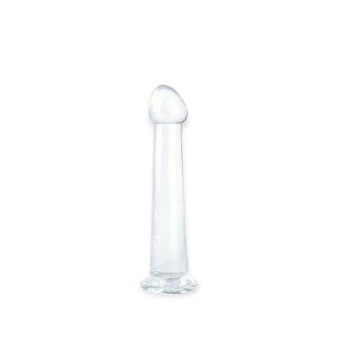 Imagem de Plug Anal Liso 15cm X 3cm Em Silicone - Lovetoys - Transparente