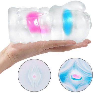 Imagem de Masturbador Vagina Crystal - Lovetoys - Transparente, Unico