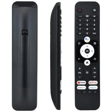 Imagem de XINFUTE Novo HTR-U31 HE V7 adequado para controle remoto Haier Voice Android TV H50K66UG H55K66UG H58K66UG
