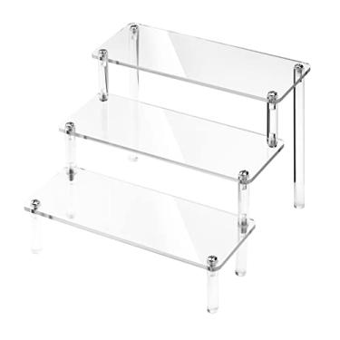 Imagem de UQW Suportes De Acrílico Para Exibição, Cupcakes Transparentes, Perfumes, Estatuetas, Colônias, Organizadores, Prateleiras, Bonecos Amiibo Funko Pop, Brinquedos, Cupcakes, Comidas, Sobremesas, Supor