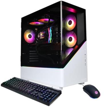 Imagem de CyberPowerPC Gamer Xtreme VR Gaming PC, Intel Core i9-14900F 2.0GHz, GeForce RTX 5070 Ti 16GB, 32GB DDR5, SSD PCIe 4.0 de 2TB, Pronto para WiFi e Windows 11 Home (GXiVR8720A9)