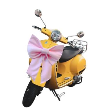 Imagem de Laço Gigante Decorativo para Carro e Moto, Rosa, Estrutura para Fachada