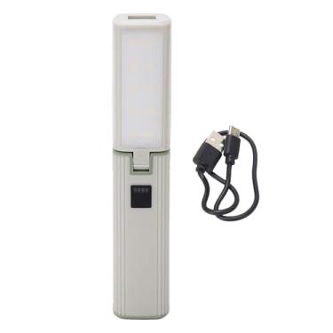 Imagem de Lanterna de acampamento Recarregável Lâmpada de acampamento ao ar livre de acampamento implantável lanterna multifuncional com gancho para camping para caminhada Material abds 196g