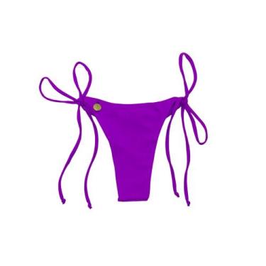 Imagem de Calcinha Lacinho Fio Dental - AC Biquínis, M, Gypsy