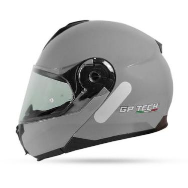 Imagem de Capacete A118 Sv Mono Gp Tech Articulado Cinza, 58
