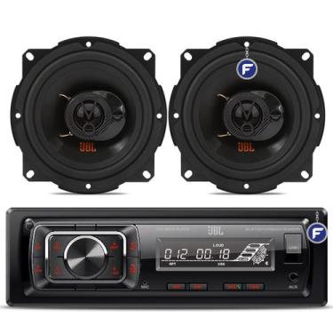 Imagem de Radio Automotivo Jbl Mp3 Player Bluetooth Sem Toca Cd + 2 Alto Falante